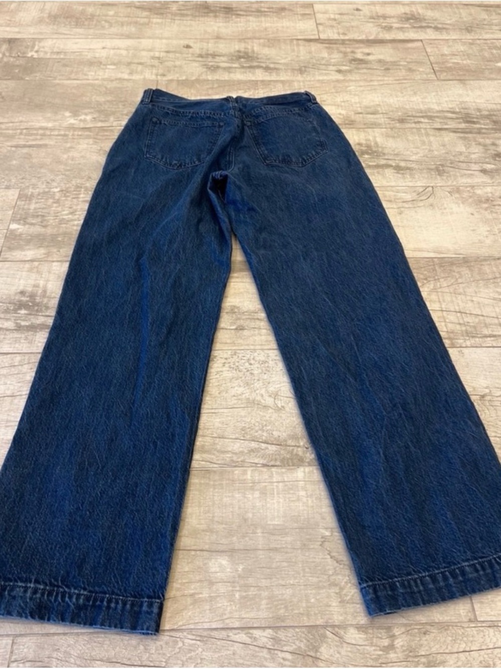 Abercrombie & Fitch Dark Blue High-Rise Jeans
